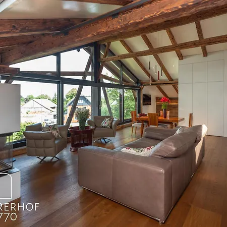 5 Sterne Penthouse-loft Gut Stohrerhof Bis 4 Personen * Dießen am Ammersee